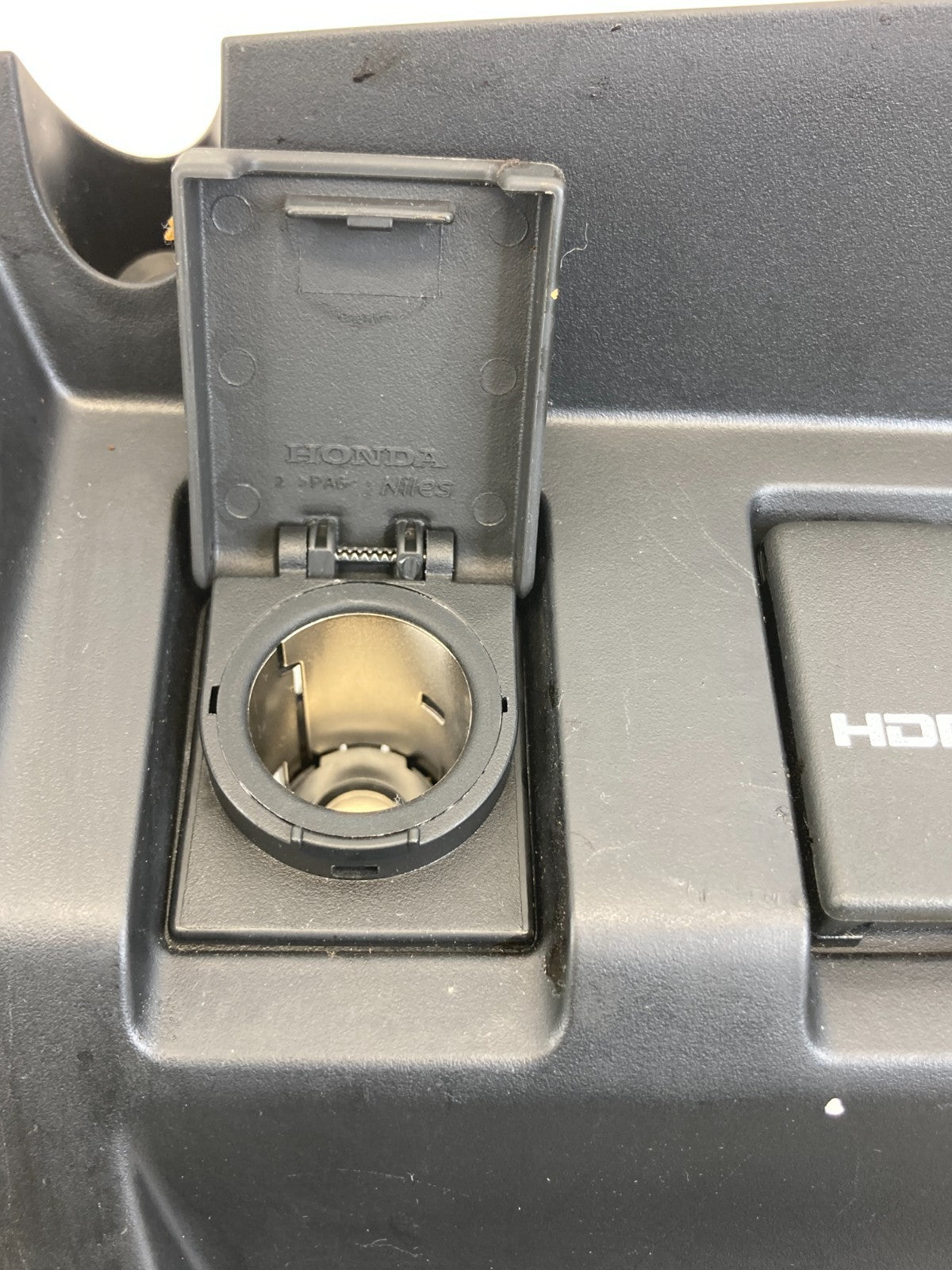 2015-2020 Honda Fit Dash Lower Power Outlet HDMI USB Input w/ Bezel Trim OEM