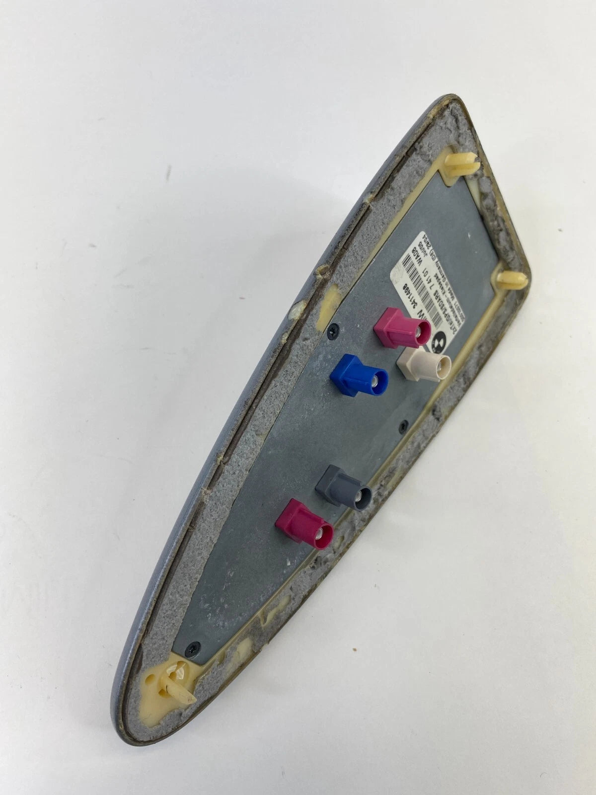 2004-2010 BMW X3 E83 ROOF RADIO ANTENNA MOUNT SHARK FIN GRAY 3411498 OEM