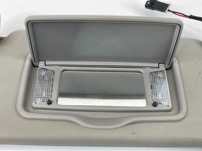 03-07 CADILLAC CTS RIGHT PASSENGER SIDE SUNVISOR SUN VISOR SHADE W ILLUMINATION