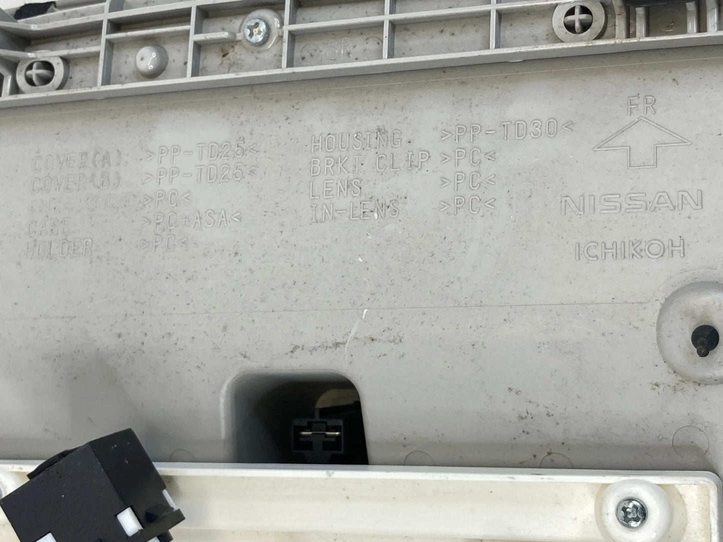 2013 INFINITI JX35 14-16 QX60 OVERHEAD CONSOLE DOME LIGHT READING ROOF SWITCH