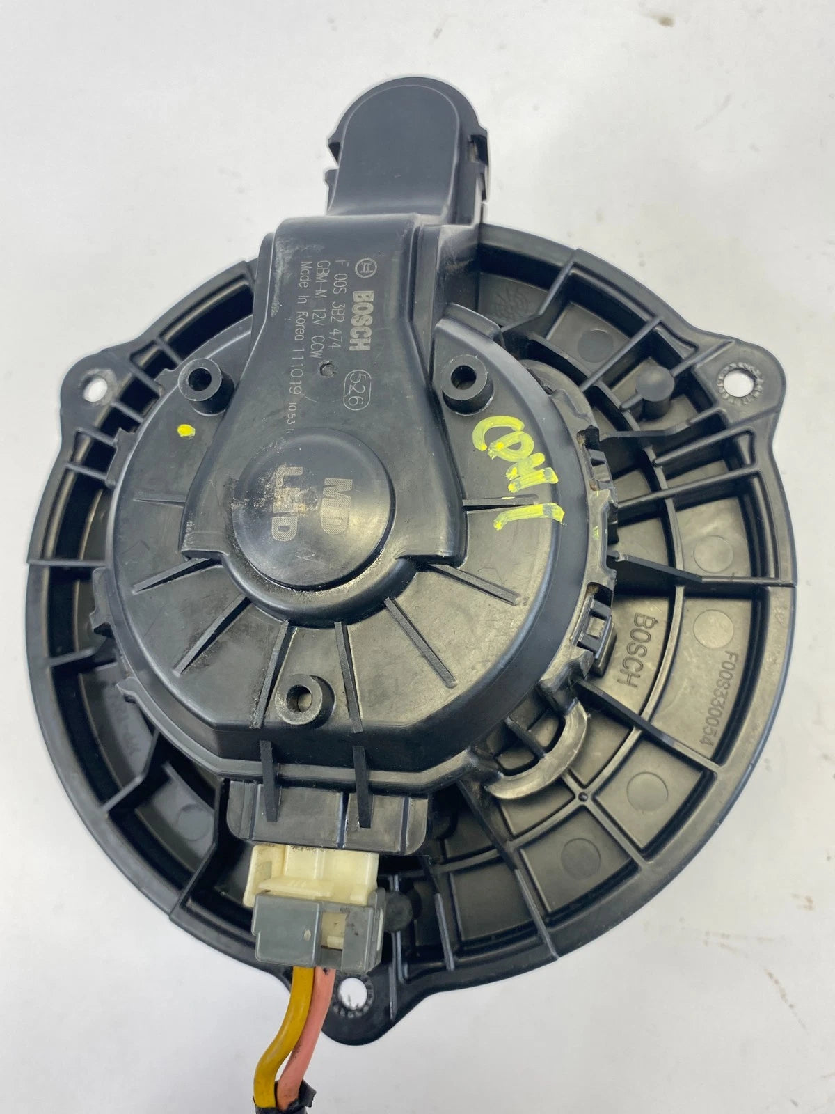 2011-2016 HYUNDAI ELANTRA AC HEATER BLOWER MOTOR FAN ASSEMBLY OEM F00S3B2474