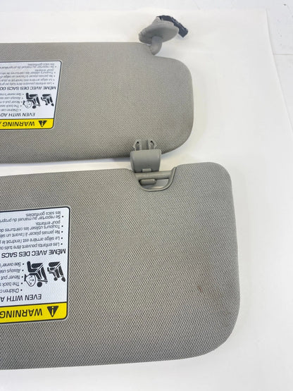 2015-2020 KIA SEDONA ROOF LEFT & RIGHT SUNVISOR PAIR SET OEM