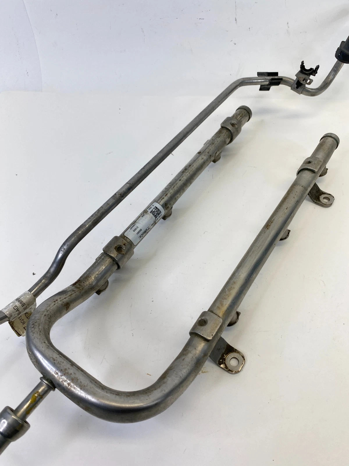 09-12 FORD FLEX 3.5L ENGINE FUEL SUPPLY INJECTION RAIL SET W /LINE 7T4E9F797 OEM