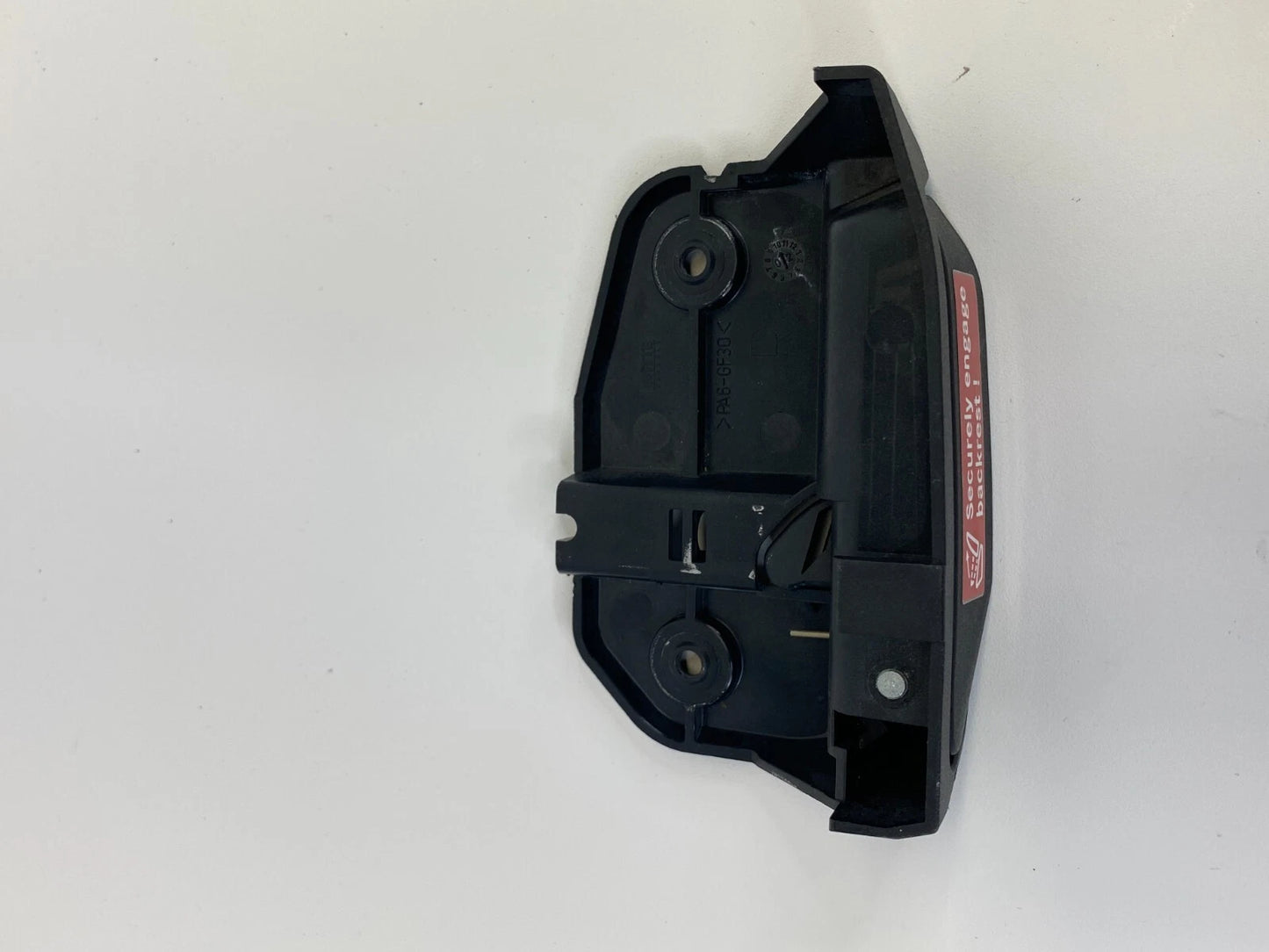 2003-2006 MERCEDES-BENZ E500 REAR RIGHT SEAT HANDLE SECURELY ENGAGE BACKREST OEM