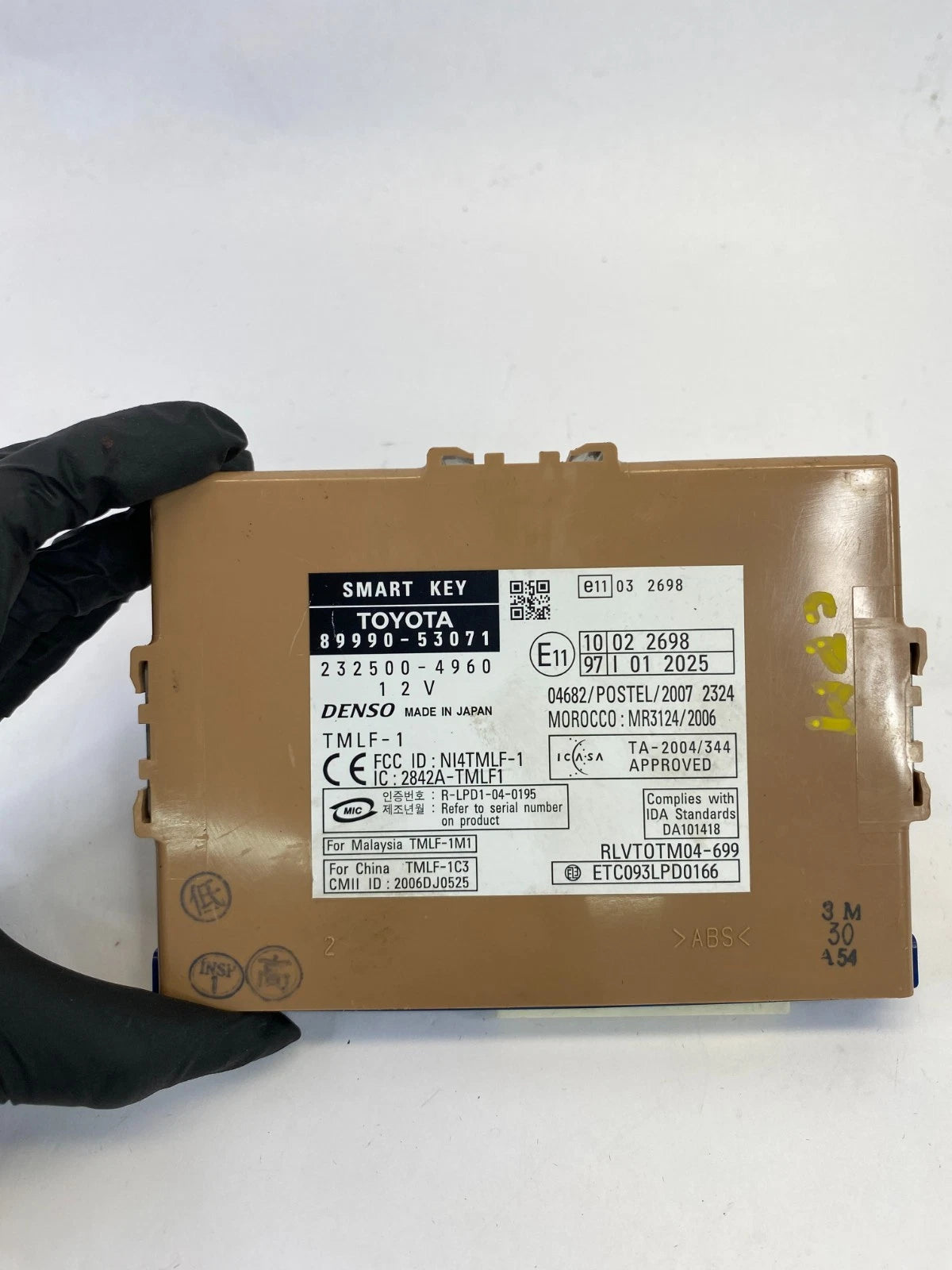 2009-2012 LEXUS IS250 SMART KEY COMPUTER CONTROL MODULE 89990-47060 OEM