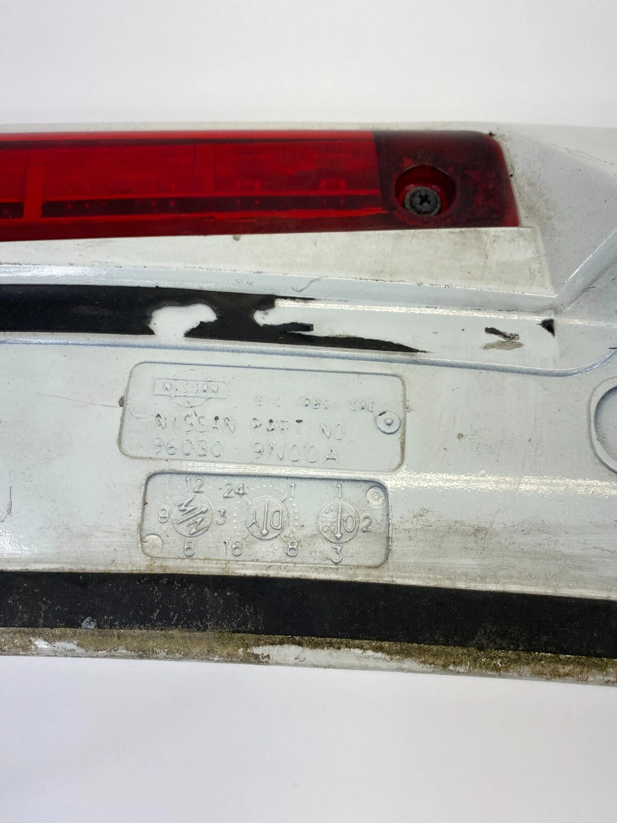 2009-2014 NISSAN MAXIMA TRUNK HATCH TAILGATE SPOILER W/ THIRD BRAKE LIGHT