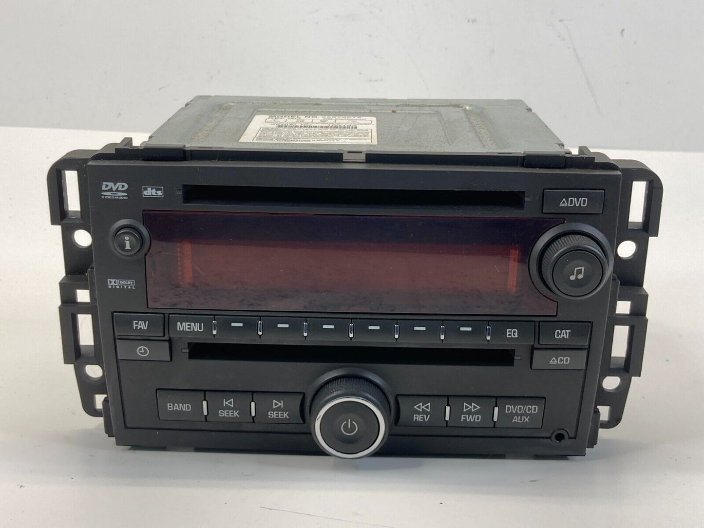 2010-2012 GMC Acadia Radio Stereo AM FM DVD CD Player AUX Input 25976615 OEM