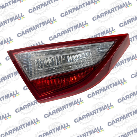 2011-2014 HYUNDAI SONATA TAIL LIGHT REAR LAMP LEFT LH DRIVER INNER TRUNK OEM