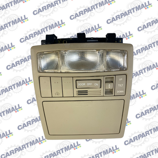 2007-2009 Toyota Camry Front Overhead Console Dome Map Light Homelink 1189831