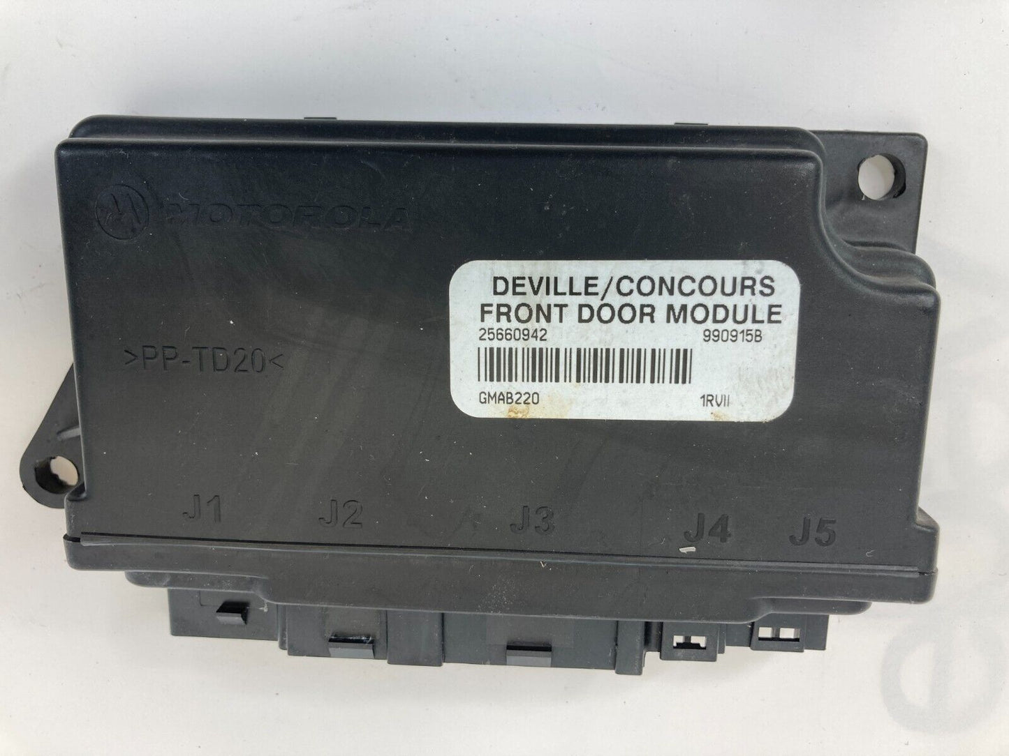 2000 2001 Cadillac DeVille Sedan Front Left Side Door Control Module 25660942