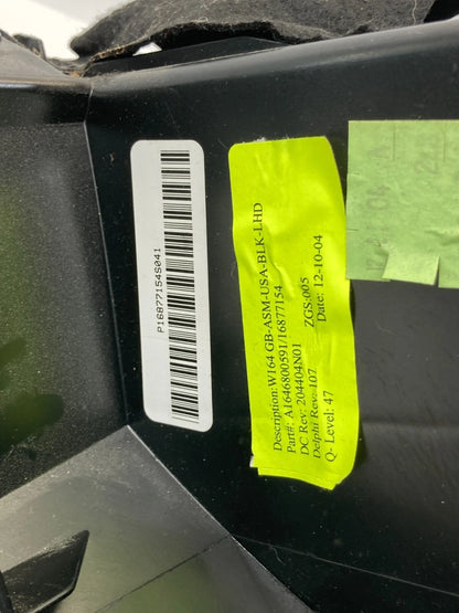 2006 2007 MERCEDES-BENZ ML500 DASH GLOVE BOX STORAGE COMPARTMENT 164-680-05-91