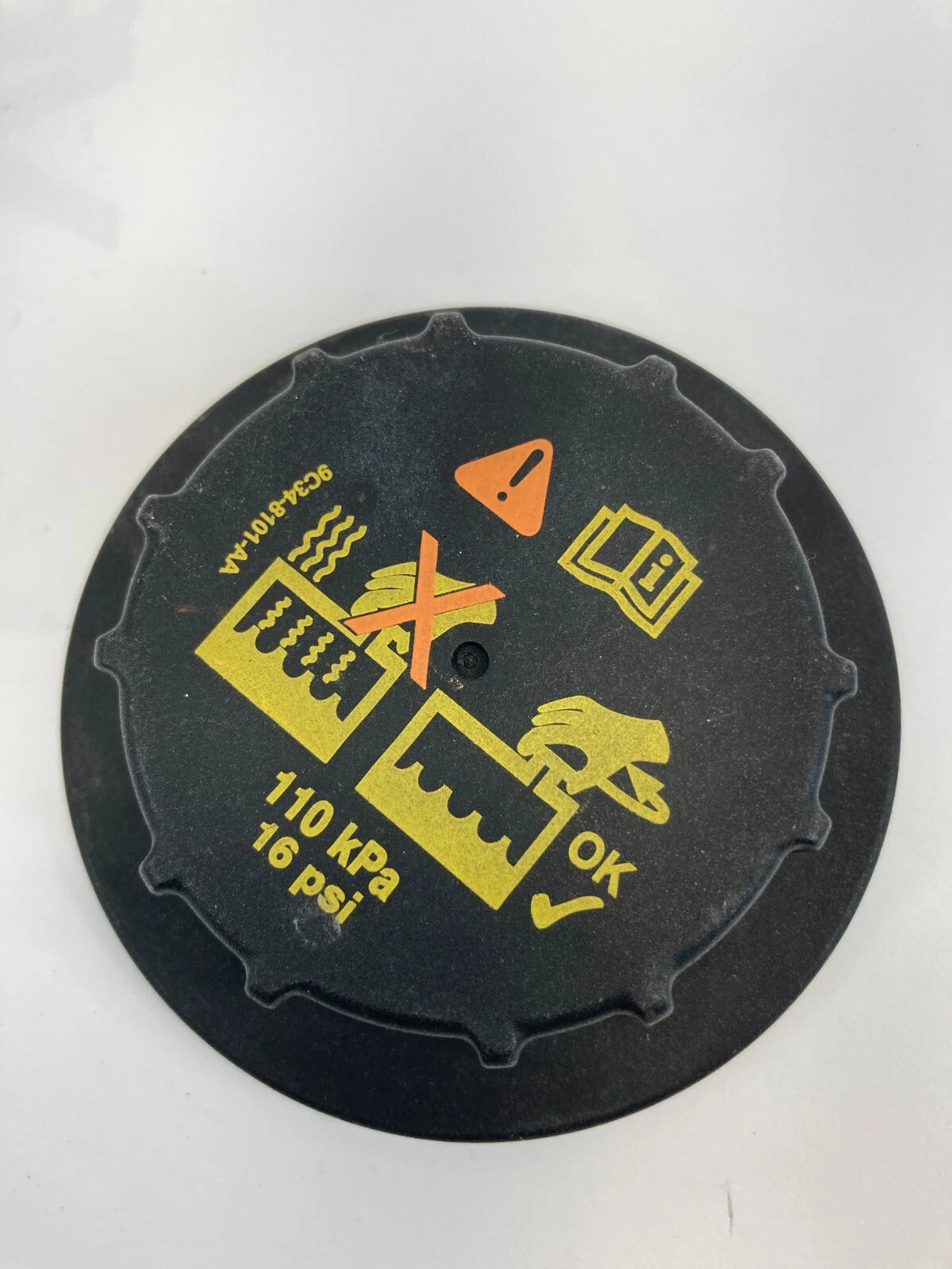 2006-2012 FORD FUSION RADIATOR COOLANT FLUID TANK CAP LID COVER 9C348101AA