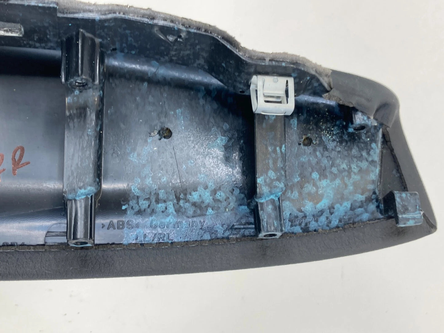 2009-2016 AUDI A4 REAR DOOR PANEL UPPER ARMREST RIGHT SIDE BLACK OEM FACTORY