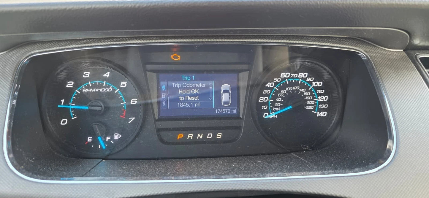 2016 FORD TAURUS 3.5L INSTRUMENT CLUSTER SPEEDOMETER 174K GG1T-10849-CD OEM