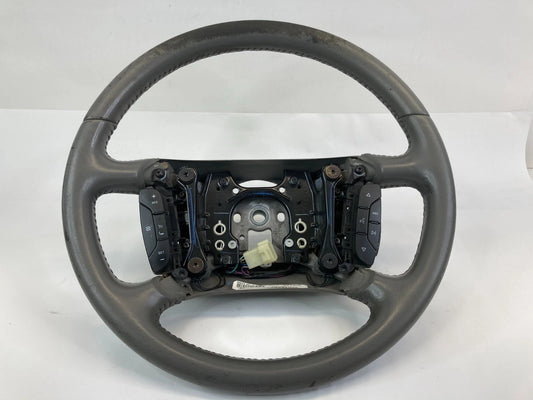06-08 BUICK LUCERNE STEERING WHEEL W/ CRUISE CONTROL DK TITANIUM 15846413 OEM