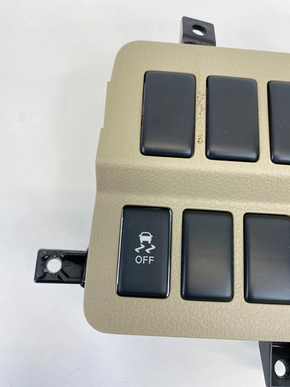 09-14 NISSAN MURANO TRACTION & FUEL DOOR CONTROL SWITCH W/ BEZEL P10020-A350 OEM