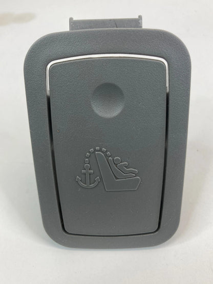2013-2015 CHEVROLET MALIBU CHILD SEAT TOP TETHER ANCHOR COVER GRAY OEM 15795997