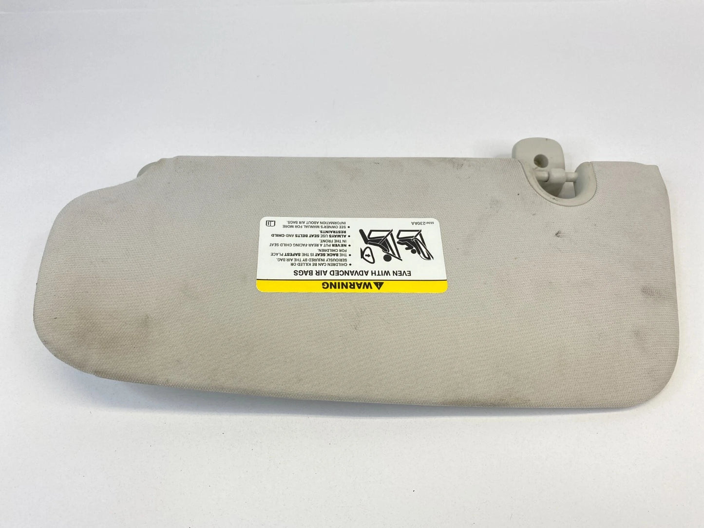 2010-2012 DODGE CALIBER RIGHT PASSENGER SUNVISOR SUN VISOR SHADE CLOTH OEM