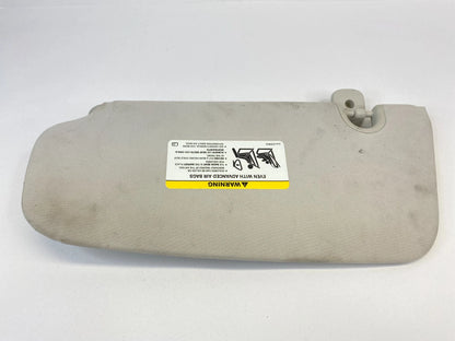 2010-2012 DODGE CALIBER RIGHT PASSENGER SUNVISOR SUN VISOR SHADE CLOTH OEM