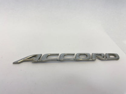 2003-2005 HONDA ACCORD COUPE REAR LOGO MARK EMBLEM BADGE SET 75701-SHJ-A000 OEM