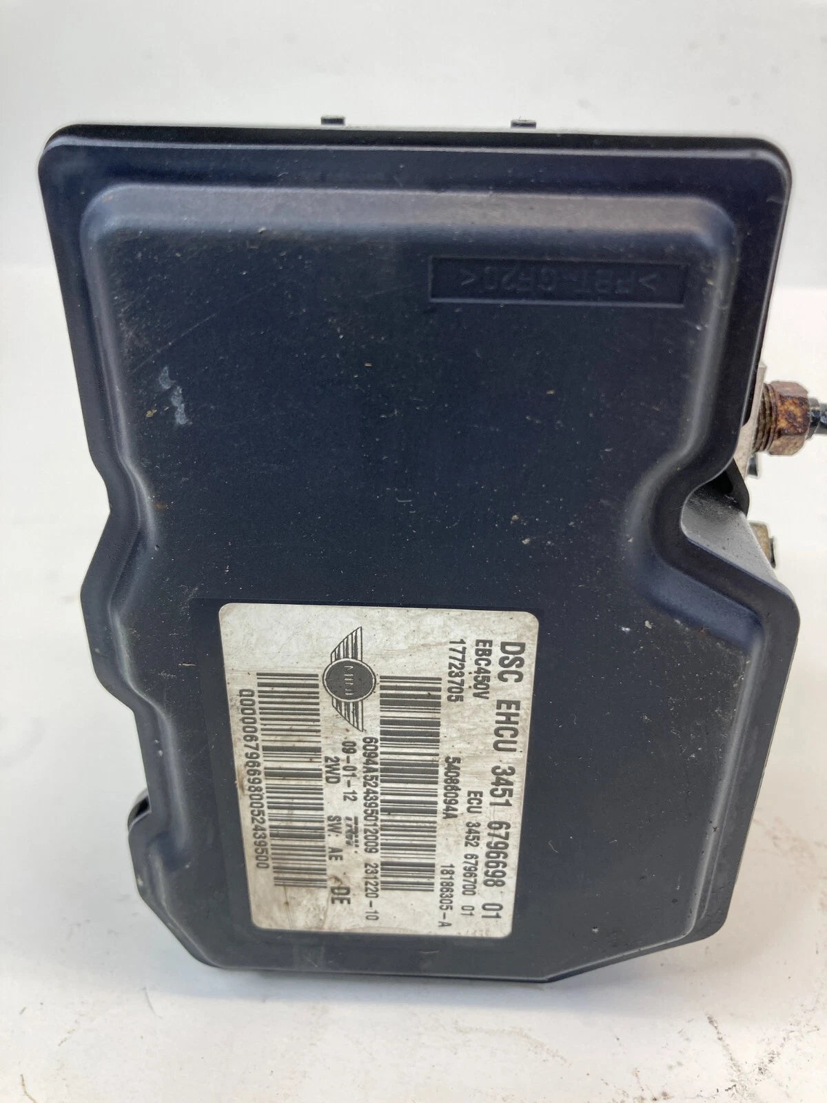 2012-2014 Mini Cooper M/T ABS Anti Lock Brake Pump Module Assy 3451679669801