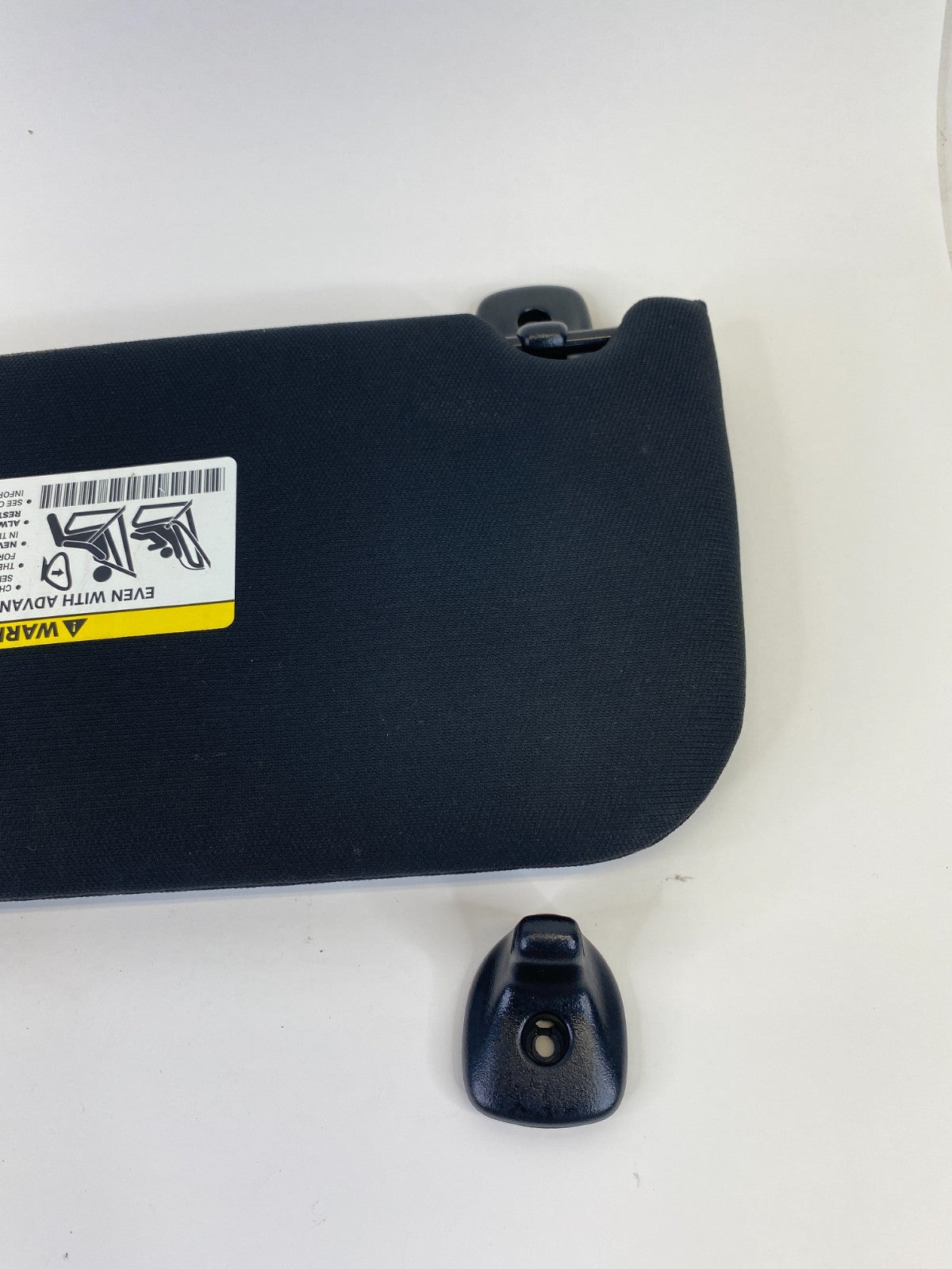 2011-2014 Dodge Avenger Right Passenger Side Sunvisor Sun Visor Cloth Black OEM