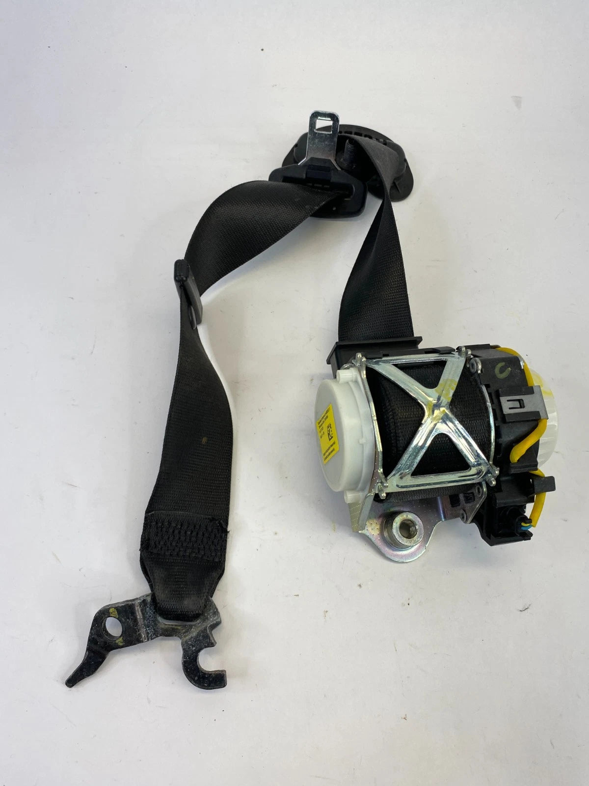 2011 2012 BMW 3 SERIES E90 E91 FRONT LEFT DRIVER SIDE SEAT BELT BLACK OEM