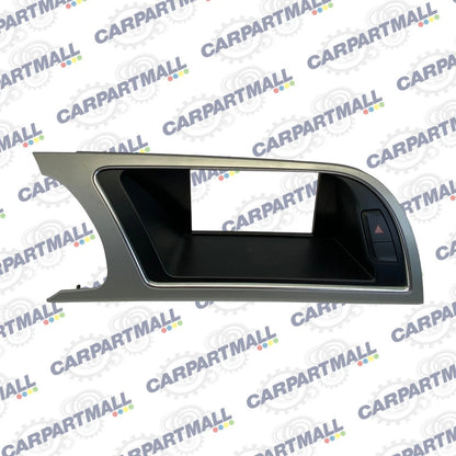 2008-2016 AUDI S5 A5 QUATTRO CENTER DASH DISPLAY TRIM BEZEL 8T1857186F OEM