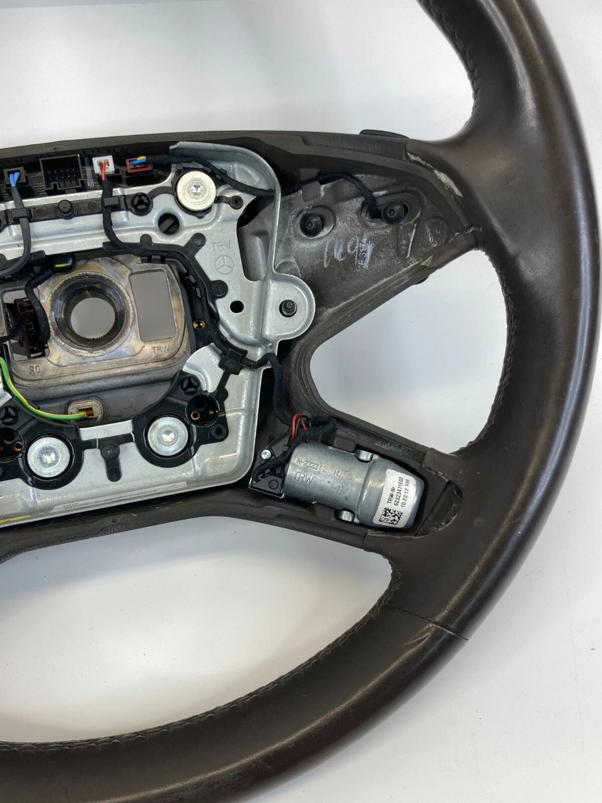 2012-2016 MERCEDES-BENZ E350 LEFT DRIVER STEERING WHEEL ASSEMBLY A212-460-23-03