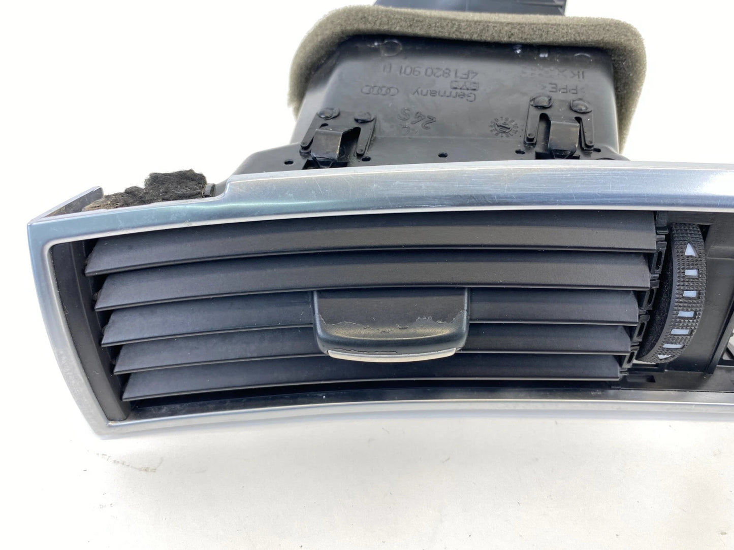 05-11 AUDI A6 QUATTRO FRONT DRIVER LEFT SIDE DASHBOARD AC AIR VENT 4F1-820-901-D