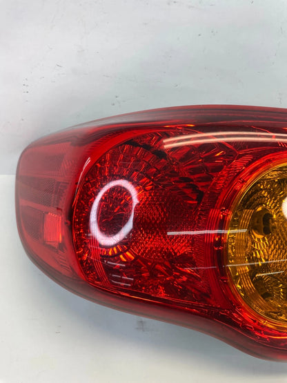 2009 2010 TOYOTA COROLLA REAR LEFT DRIVER SIDE OUTER TAILLIGHT TAIL LAMP LED OEM
