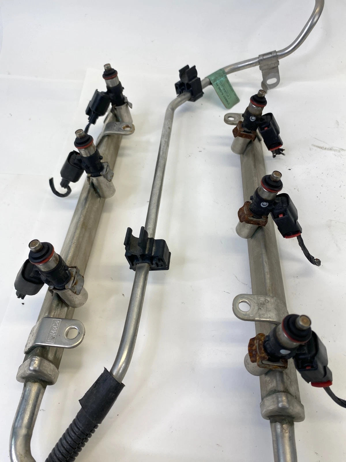 2011-2019 FORD EXPLORER 3.7L FUEL INJECTION RAIL W/ INJECTORS BB53-9J280-AF OEM