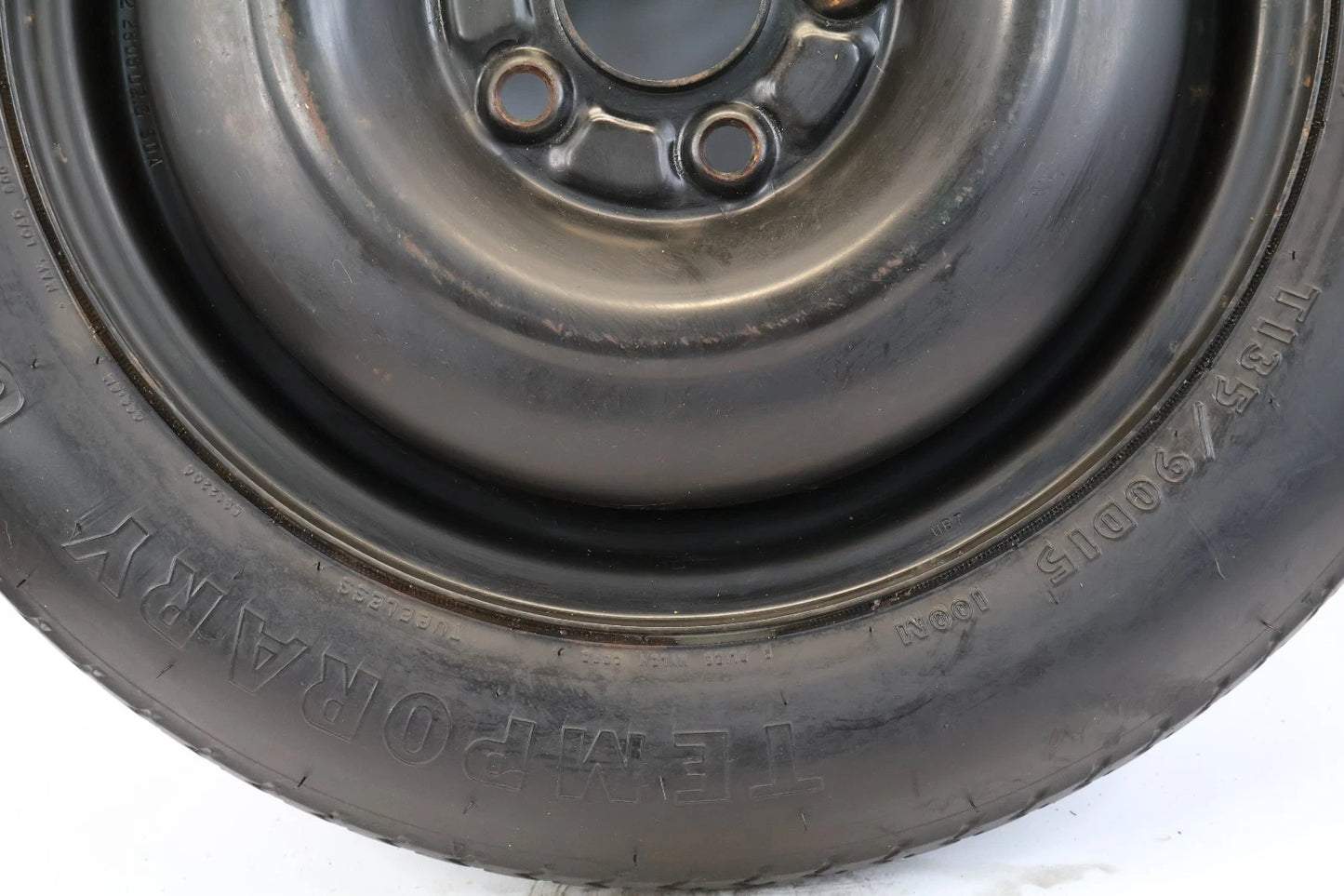 2003-2007 HONDA ACCORD COMPACT SPARE TIRE DONUT RIM WHEEL T135/90D15 100M OEM