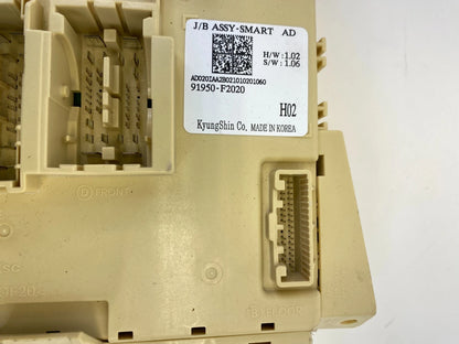 2017 2018 HYUNDAI ELANTRA 2.0L L4 INTERIOR CABIN FUSE RELAY BOX 91950-F2020 OEM