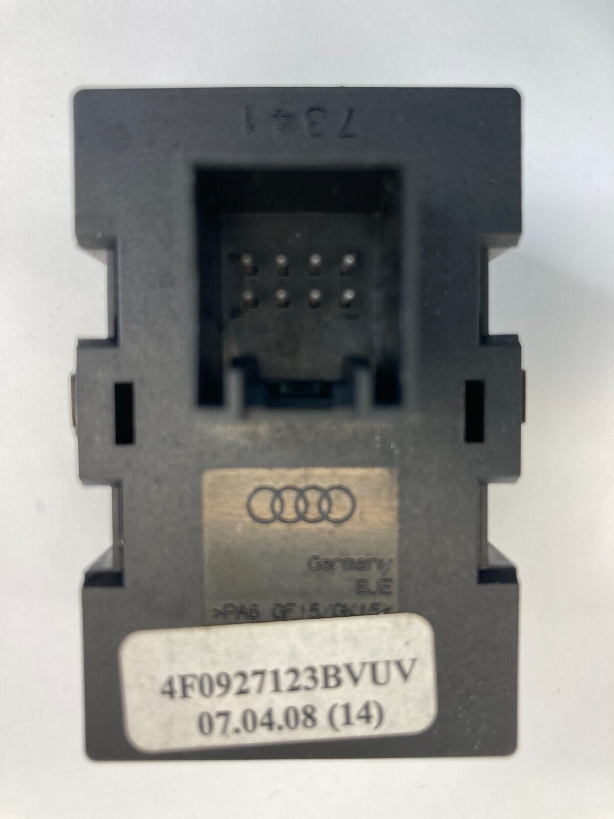 07 08 Audi A6 Dash Tripometer Multifunction Button Switch Assembly 4F0927123B