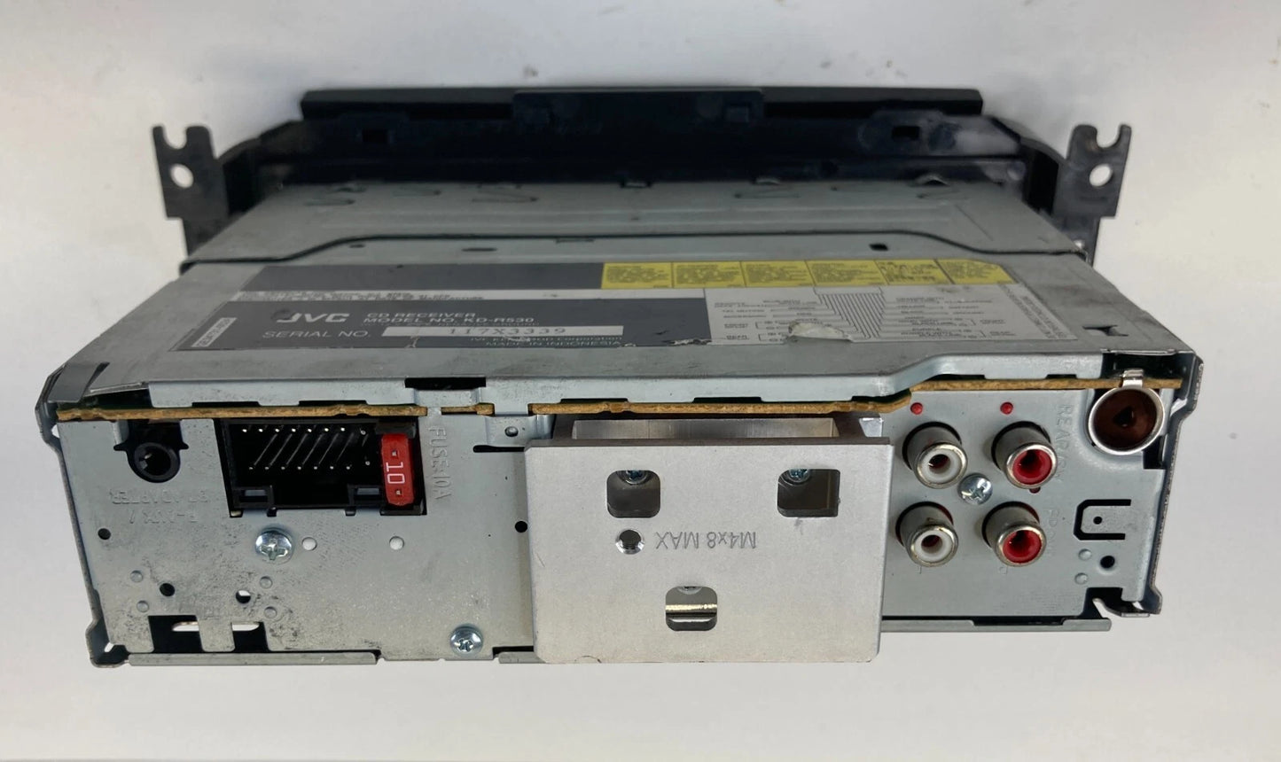 JVC CD PLAYER MP3 WMA AUX RADIO STEREO UNIT DASH KIT PANDORA KD-R530 AFTERMARKET