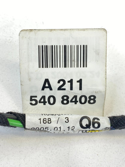 2003-2006 MERCEDES-BENZ E500 REAR LEFT DOOR WIRE WIRING HARNESS A2115408408 OEM