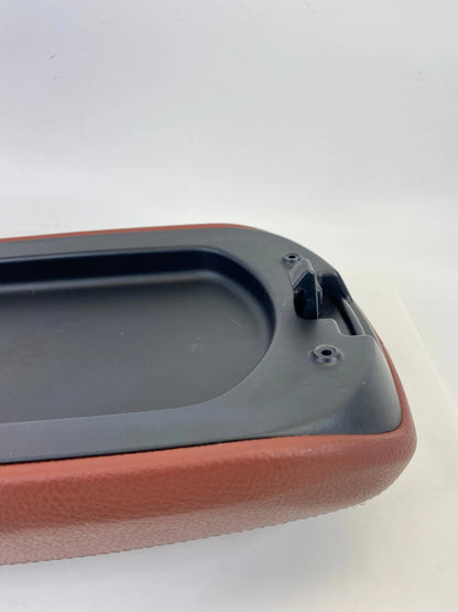 2011-2014 BMW X3 2015-2018 X4 FRONT CENTER CONSOLE ARMREST COVER LID RED-BROWN