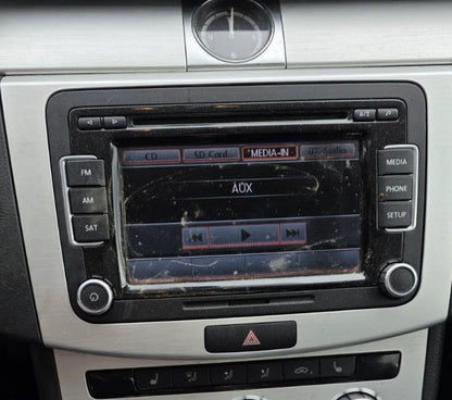 2009-2015 VW VOLKSWAGEN CC AM/FM RADIO STEREO CD PLAYER MEDIA SCREEN DISPLAY OEM