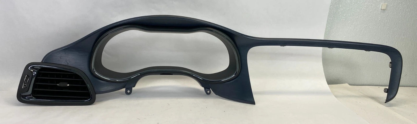 15-17 CHRYSLER 200 DASH SPEEDO CLUSTER BEZEL PANEL W/ AIR VENT 1UY30TRMAC OEM