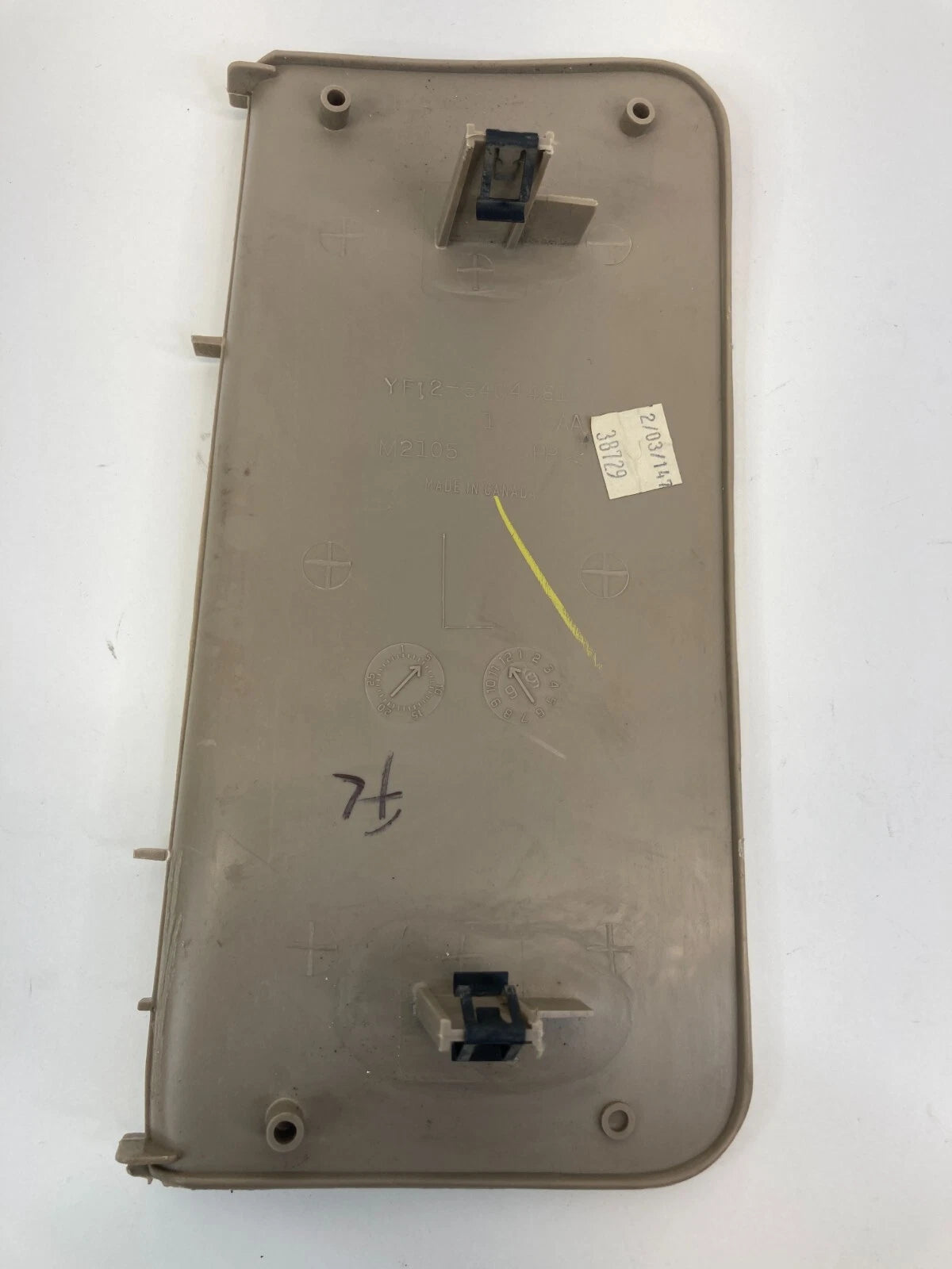 2000-2007 FORD TAURUS LEFT DRIVER SIDE DASH END CAP COVER TRIM YF12-5404481 OEM
