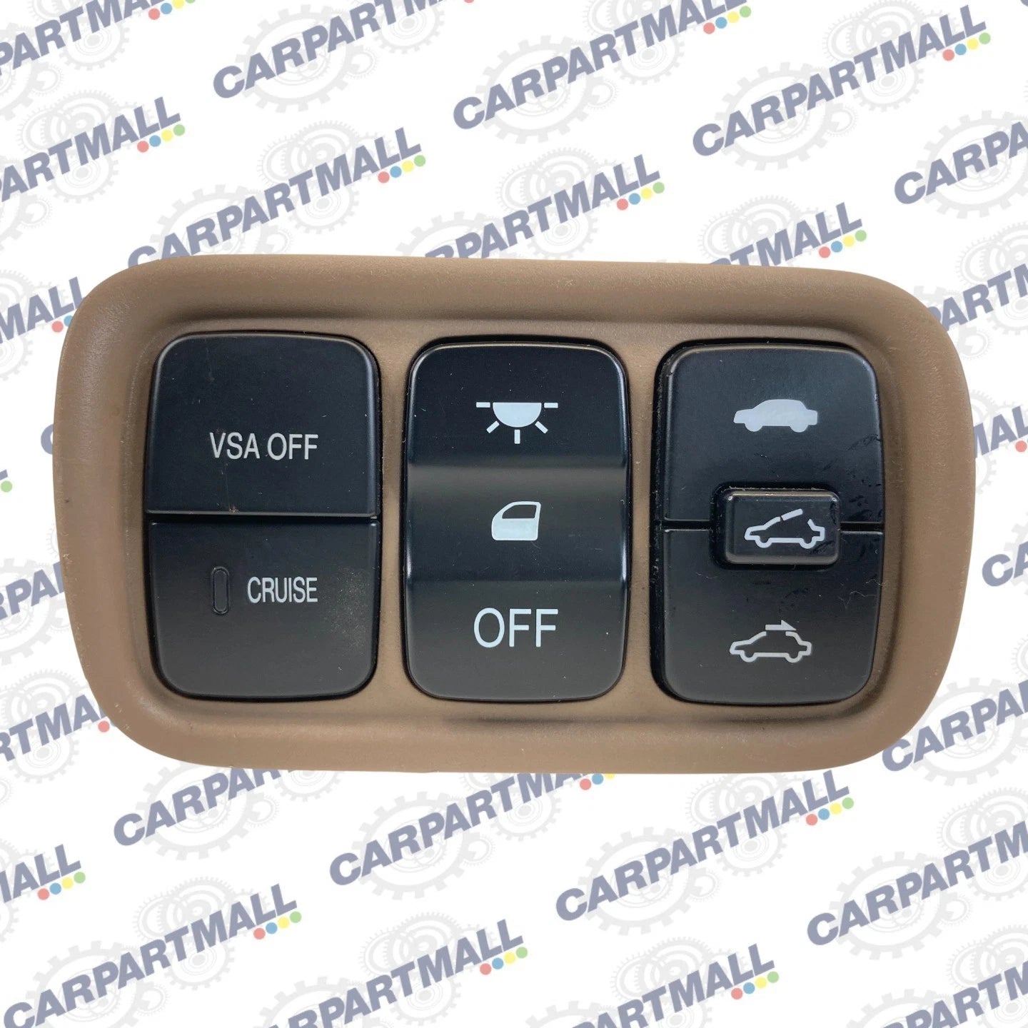 03-05 HONDA PILOT CRUISE ON OFF VSA CONTROL INTERIOR LIGHT LAMP & SUNROOF SWITCH