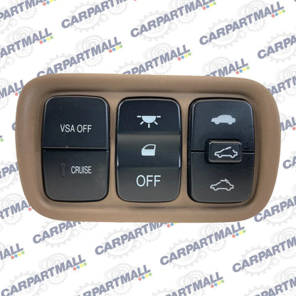 03-05 HONDA PILOT CRUISE ON OFF VSA CONTROL INTERIOR LIGHT LAMP & SUNROOF SWITCH