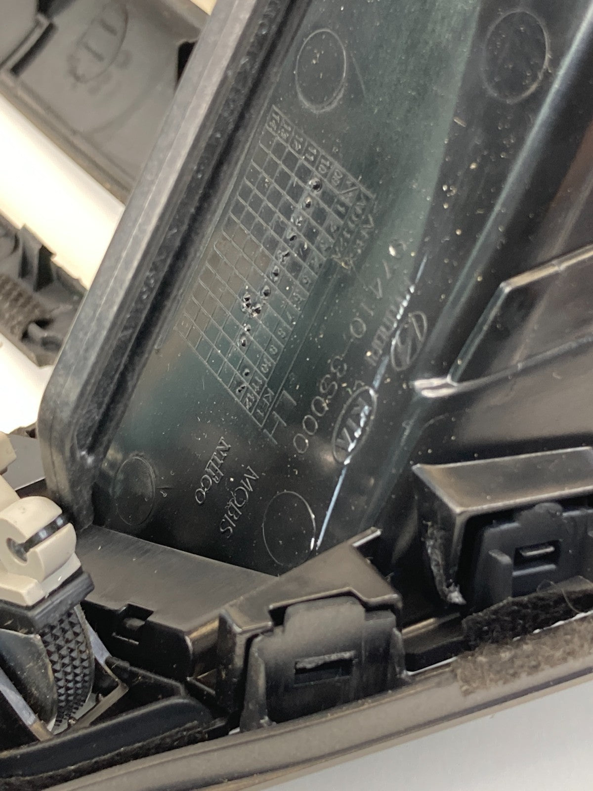 2011-2014 Hyundai Sonata Center Dash Radio Climate Control Bezel w/ Air Vent OEM