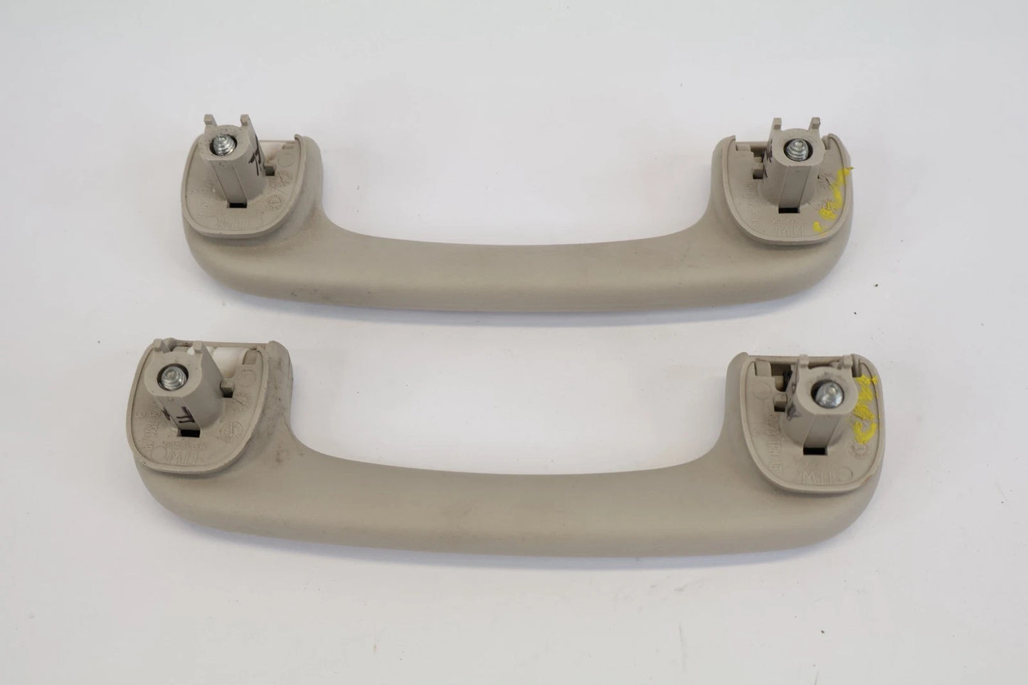 2011-2021 JEEP GRAND CHEROKEE FRONT PAIR ROOF ASSIST GRIP GRAB HANDLES OEM