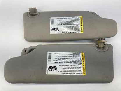 2006-2011 CHEVROLET HHR LEFT RIGHT SUNVISOR SUN VISOR SHADE PAIR SET W/CLIP OEM