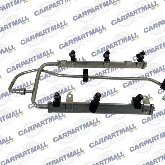 11-19 Ford Flex Taurus Explorer MKT Line Fuel Supply Injection Rail W/injectors