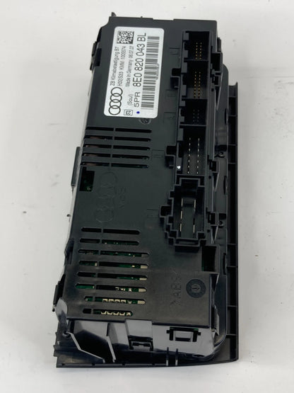 05-08 AUDI A4 DASH AC HEATER CLIMATE CONTROL TEMPERATURE SWITCH 8E0820043BL OEM