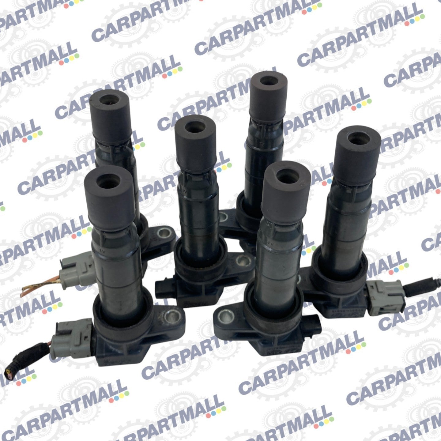 2006-2010 Hyundai Sonata AT Ignition Coils Igniter Set of 6 DENSO 27301-3C000