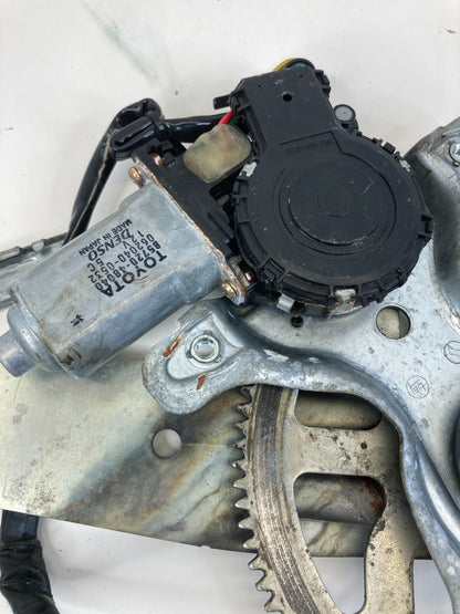 99-03 Lexus RX300 Rear Right Side Door Power Window Regulator & Motor 8572048040